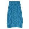 Pet Life Swivel-Swirl Heavy Cable Knitted Dog Sweater