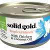 Solid Gold Tropical Blendz with Chicken & Coconut Oil Pate Grain-Free Canned Cat Food