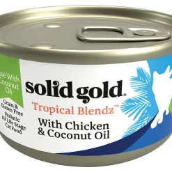 Solid Gold Tropical Blendz with Chicken & Coconut Oil Pate Grain-Free Canned Cat Food
