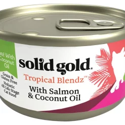 Solid Gold Tropical Blendz with Salmon & Coconut Oil Pate Grain-Free Canned Cat Food