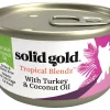 Solid Gold Tropical Blendz with Turkey & Coconut Oil Pate Grain-Free Canned Cat Food