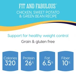 Solid Gold Fit & Fabulous Weight Control Grain-Free Chicken, Sweet Potato & Green Bean Dry Dog Food -Pet Life Elegant shop 133707 PT4. SY630 V1571418838