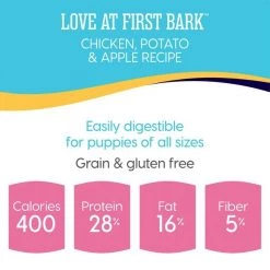 Solid Gold Love At First Bark Puppy Grain-Free Chicken, Potato & Apple Dry Dog Food 11 Solid Gold Love At First Bark Puppy Grain-Free Chicken, Potato & Apple Dry Dog Food -Pet Life Elegant shop 133710 PT4. SY630 V1575301715