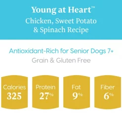 Solid Gold Young At Heart Senior Grain-Free Chicken, Sweet Potato & Spinach Dry Dog Food 9 Solid Gold Young At Heart Senior Grain-Free Chicken, Sweet Potato & Spinach Dry Dog Food -Pet Life Elegant shop 133713 PT3. SY630 V1543528016