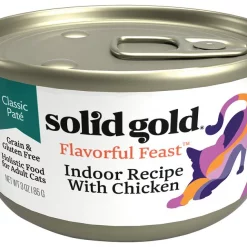 Solid Gold Flavorful Feast Indoor Recipe with Chicken Pate Grain-Free Canned Cat Food