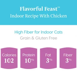 Solid Gold Flavorful Feast Indoor Recipe with Chicken Pate Grain-Free Canned Cat Food -Pet Life Elegant shop 133719 PT2. SY630 V1543528033