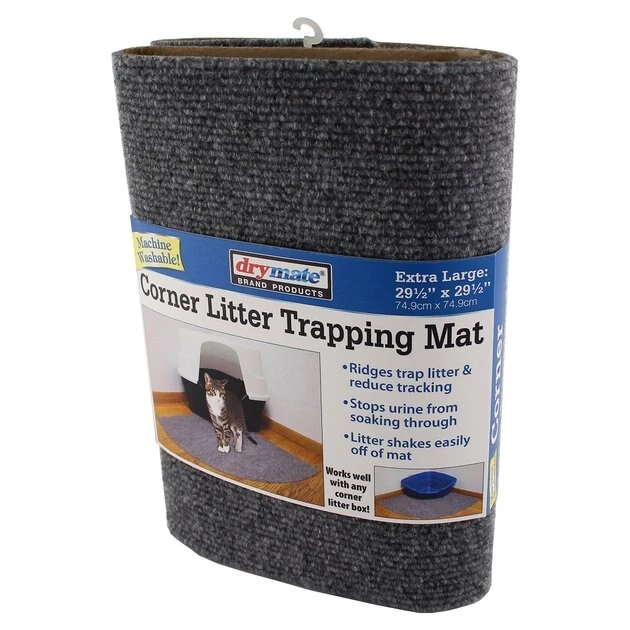 Drymate Corner Cat Litter Mat, 29.5-in 3 Drymate Corner Cat Litter Mat, 29.5-in - Image 3