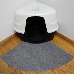 Drymate Corner Cat Litter Mat, 29.5-in 14 Drymate Corner Cat Litter Mat, 29.5-in -Pet Life Elegant shop 134952 PT5. SY630 V1502744876