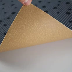 Drymate Linen-Scented Cat Litter Mat, Gray Stripe -Pet Life Elegant shop 134954 PT4. SY630 V1502744886