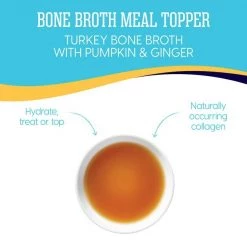Solid Gold Turkey Bone Broth with Pumpkin & Ginger Dog Food Topper -Pet Life Elegant shop 149303 PT3. SY630 V1604616727