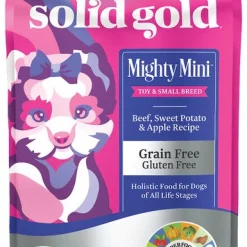 Solid Gold Mighty Mini Small & Toy Breed Grain-Free Beef, Sweet Potato & Apple Dry Dog Food