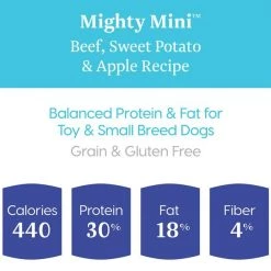 Solid Gold Mighty Mini Small & Toy Breed Grain-Free Beef, Sweet Potato & Apple Dry Dog Food -Pet Life Elegant shop 150603 PT3. SY630 V1543528326