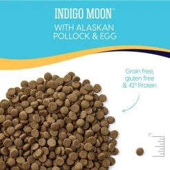 Solid Gold Indigo Moon High Protein Wild Alaskan Pollock & Eggs Recipe Grain-Free Dry Cat Food -Pet Life Elegant shop 150612 PT3. SY630 V1575301756
