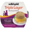 Solid Gold Triple Layer Mousse & Shreds with Real Turkey & Pumpkin Wet Cat Food