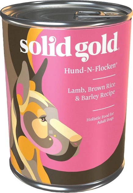 Solid Gold Hund-n-Flocken Lamb, Brown Rice & Barley Recipe Canned Dog Food 1 Solid Gold Hund-n-Flocken Lamb, Brown Rice & Barley Recipe Canned Dog Food
