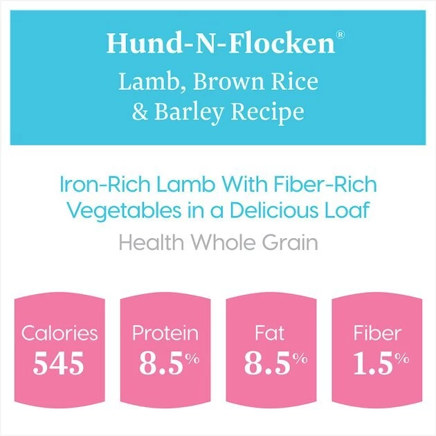 Solid Gold Hund-n-Flocken Lamb, Brown Rice & Barley Recipe Canned Dog Food 4 Solid Gold Hund-n-Flocken Lamb, Brown Rice & Barley Recipe Canned Dog Food - Image 4