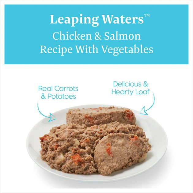 Solid Gold Leaping Waters Chicken & Salmon Recipe with Vegetable Recipe Grain-Free Small & Medium Breed Canned Dog Food 3 Solid Gold Leaping Waters Chicken & Salmon Recipe with Vegetable Recipe Grain-Free Small & Medium Breed Canned Dog Food - Image 3