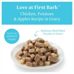 Solid Gold Love At First Bark Chicken, Potatoes & Apples Puppy Recipe Grain-Free Canned Dog Food -Pet Life Elegant shop 157132 PT2. SY630 V1547218981