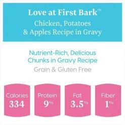 Solid Gold Love At First Bark Chicken, Potatoes & Apples Puppy Recipe Grain-Free Canned Dog Food -Pet Life Elegant shop 157132 PT3. SY630 V1547218981