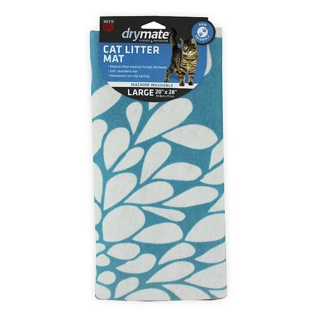 Drymate Rejuvenation Cat Litter Mat, Blue 2 Drymate Rejuvenation Cat Litter Mat, Blue - Image 2