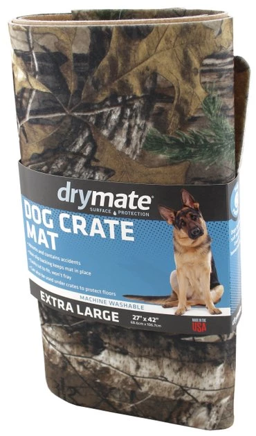 Drymate Real Tree Dog Crate Mat, X-Large 1 Drymate Real Tree Dog Crate Mat, X-Large