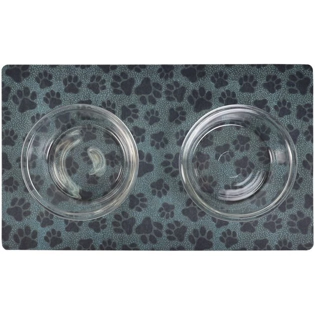 Drymate Paw Dots Pet Bowl Dog & Cat Place Mat 3 Drymate Paw Dots Pet Bowl Dog & Cat Place Mat - Image 3