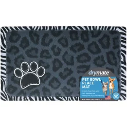 Drymate Leopard & Zebra Border Pet Bowl Dog & Cat Place Mat 12 Drymate Leopard & Zebra Border Pet Bowl Dog & Cat Place Mat -Pet Life Elegant shop 222019 PT5. SY630 V1651242108