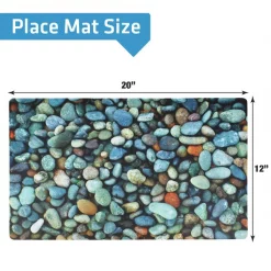 Drymate River Rock Pet Bowl Dog & Cat Place Mat 8 Drymate River Rock Pet Bowl Dog & Cat Place Mat -Pet Life Elegant shop 222022 PT1. SY630 V1650513385