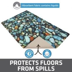 Drymate River Rock Pet Bowl Dog & Cat Place Mat 10 Drymate River Rock Pet Bowl Dog & Cat Place Mat -Pet Life Elegant shop 222022 PT3. SY630 V1650512195