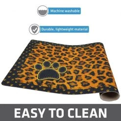 Drymate Tan Leopard Pet Bowl Dog & Cat Place Mat 11 Drymate Tan Leopard Pet Bowl Dog & Cat Place Mat -Pet Life Elegant shop 222024 PT4. SY630 V1651182698