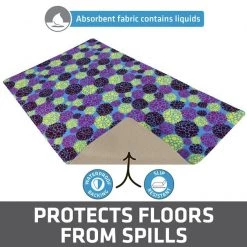 Drymate Koya Ito Purple Pet Bowl Dog & Cat Place Mat -Pet Life Elegant shop 222029 PT3. SY630 V1651201013