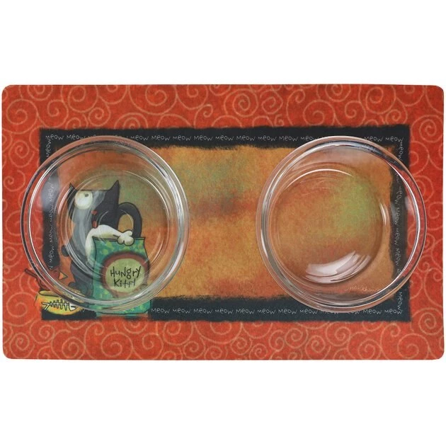 Drymate Hungry Kitty Cat Bowl Place Mat 3 Drymate Hungry Kitty Cat Bowl Place Mat - Image 3