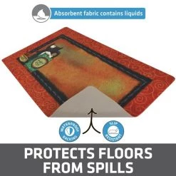 Drymate Hungry Kitty Cat Bowl Place Mat 10 Drymate Hungry Kitty Cat Bowl Place Mat -Pet Life Elegant shop 222035 PT3. SY630 V1657656279