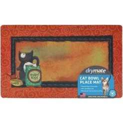 Drymate Hungry Kitty Cat Bowl Place Mat 12 Drymate Hungry Kitty Cat Bowl Place Mat -Pet Life Elegant shop 222035 PT5. SY630 V1650988895
