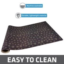 Drymate Paw Path Tan Dog Placemat, Large -Pet Life Elegant shop 222065 PT4. SY630 V1651099901