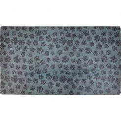Drymate Paw Dots Black Dog Placemat, Large