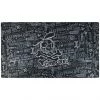 Drymate Black Good Dog Cross Bones Dog Placemat, Large