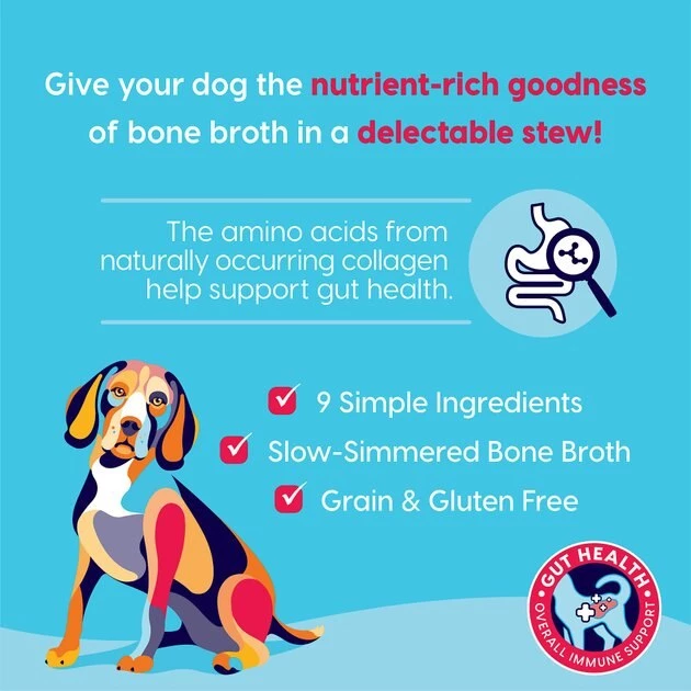 Solid Gold Bone Broth Stew with Beef & Hearty Vegetables Grain-Free Dog Food Topper, 11-oz box 6 Solid Gold Bone Broth Stew with Beef & Hearty Vegetables Grain-Free Dog Food Topper, 11-oz box - Image 6