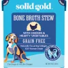 Solid Gold Bone Broth Stew with Chicken & Hearty Vegetables Grain-Free Dog Food Topper, 11-oz box