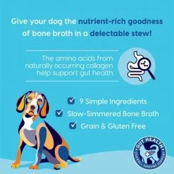 Solid Gold Bone Broth Stew with Chicken & Hearty Vegetables Grain-Free Dog Food Topper, 11-oz box -Pet Life Elegant shop 222453 PT5. SY630 V1582736890