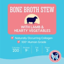 Solid Gold Bone Broth Stew with Lamb & Hearty Vegetables Whole Grain Dog Food Topper, 11-oz box -Pet Life Elegant shop 222455 PT4. SY630 V1582736895