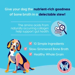 Solid Gold Bone Broth Stew with Lamb & Hearty Vegetables Whole Grain Dog Food Topper, 11-oz box -Pet Life Elegant shop 222455 PT5. SY630 V1582736886