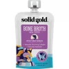 Solid Gold Bone Broth Tuna Shreds Grain-Free Wet Cat Food Topper, 3-oz, case of 12
