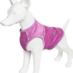 Pet Life Active Aero-Pawlse Heathered Quick-Dry 4-Way Stretch-Performance Dog T-Shirt -Pet Life Elegant shop 242291 PT5. SY630 V1624909352
