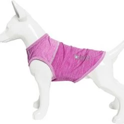 Pet Life Active Aero-Pawlse Heathered Quick-Dry 4-Way Stretch-Performance Dog T-Shirt -Pet Life Elegant shop 242291 PT6. SY630 V1624909353