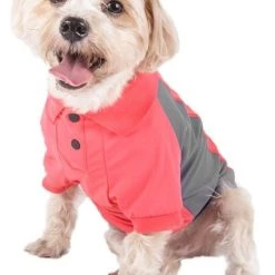 Pet Life Active Barko Pawlo Relax-Stretch Wick-Proof Performance Dog Polo T-Shirt -Pet Life Elegant shop 242410 PT2. SY630 V1596642399