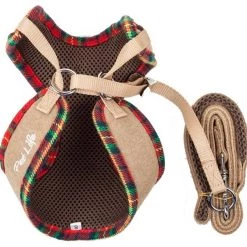 Pet Life Luxe Dapperbone 2-In-1 Mesh Reversible Dog Harness & Leash