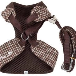Pet Life Luxe Houndsome 2-In-1 Mesh Reversible Dog Harness & Leash -Pet Life Elegant shop 244846 PT5. SY630 V1596731480