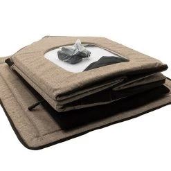 Pet Life Hush Puppy Electronic Heating & Cooling Smart Dog House -Pet Life Elegant shop 245357 PT4. SY630 V1596722212