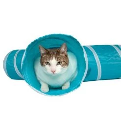 Pet Life 3-Way Kitting-Go-Seek Interactive Tunnel Cat Toy -Pet Life Elegant shop 245382 PT2. SY630 V1596640862